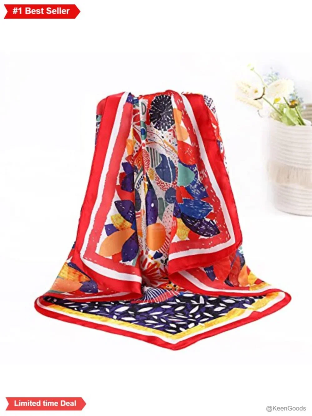 Satin Square Head Scarf 27.5